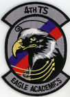 PATCH USAF F-15 4th FS EAGLE ACADEMICS  IRON  ON  PARCHE