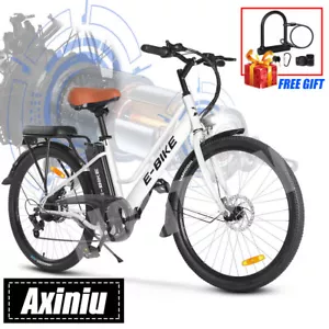 26'' Fat Tire Electric Bike,500W Mountain Bicycle Li-Battery for Adults Ebike - Picture 1 of 10