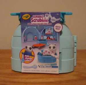 Crayola Scribble Scrubbie Color & Clean Adorable Little Pet Arctic Igloo - Picture 1 of 5