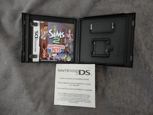 the sims 2 apartment pets gameboy advance BOX and Manual ONLY ! - Picture 1 of 3