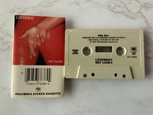 Loverboy Get Lucky CASSETTE Tape 1987 Columbia FCT 37638 Watch Out, Jump OOP! - Picture 1 of 3