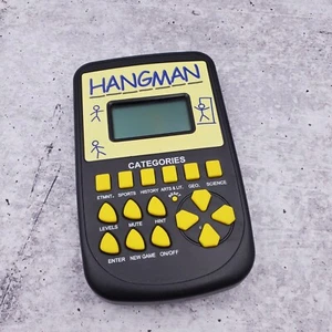 2010 Hand Held Electronic Travel Pocket Hangman Word Guessing Game - Picture 1 of 3