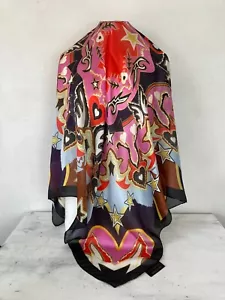 Mary Katrantzou Neck Scarf Head Scarf London Fashion Week Exclusive Black - Picture 1 of 7