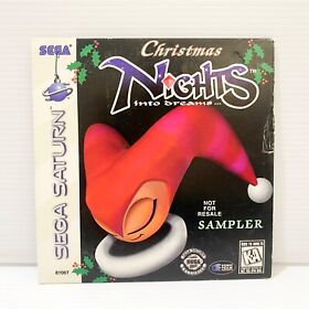 Christmas Nights Into Dreams - Sample Disc Only - Sega Saturn - Tested & Working