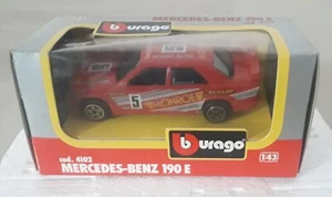 BBurago 1/43 Mercedes-Benz 190 E cod. 4102 scatola in buone condizioni - Foto 1 di 4