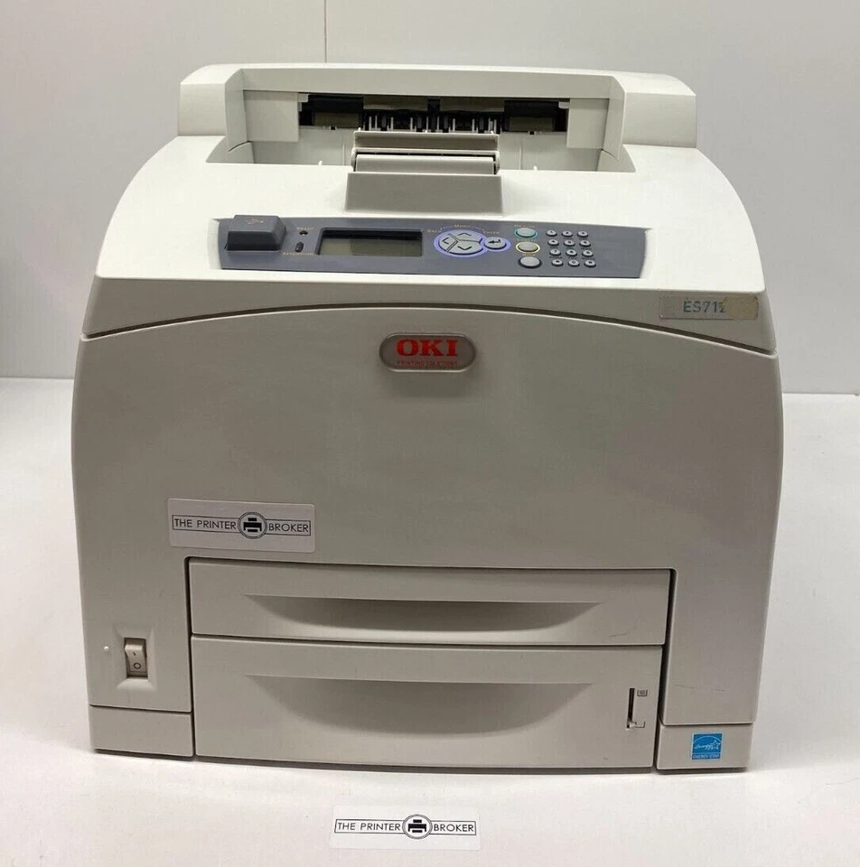 OKI ES7120 A4 Mono Laser Printer 01278801 - Image 1 of 4