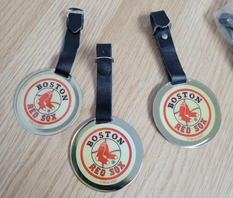Vintage 1992 Boston Red Sox Bag Tag Fob Collectible [WHOLESALE LOT x36] Cover