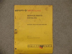 New Holland 855 Round Baler Service Parts Catalog - Picture 1 of 1