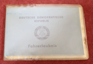 DDR Fahrerlaubnis Führerschein Berechtigungsschein Frankfurt O. 1973, - Picture 1 of 5