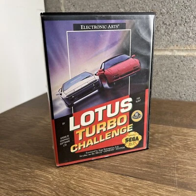 Lotus Turbo Challenge (Sega Genesis, 1992) - Image 1 of 4