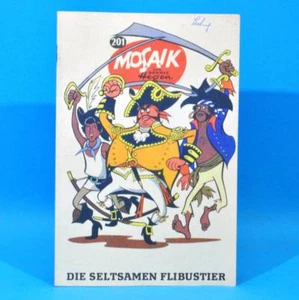Mosaik 201 Digedags Hannes Hegen Originalheft | DDR | Sammlung original MZ 6 - Picture 1 of 2