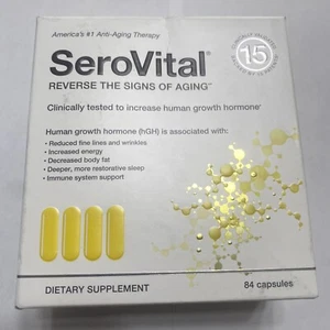 SEROVITAL HGH REVERSE THE SIGNS OF AGING 84 CAPS - Picture 1 of 2