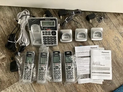 Panasonic KX-TG994SK Bluetooth Handset - 4 handsets! Great Condition - Image 1 of 4