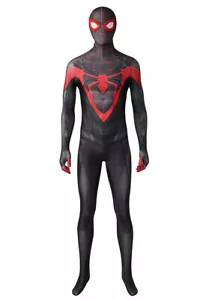 2022 Popular Miles Morales Mono Cosplay Disfraz Halloween Traje Completo - Imagen 1 de 12
