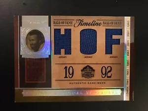 2006 National Treasures Timeline Lem Barney Game Used Jersey Detroit Lions #/25 - Picture 1 of 2