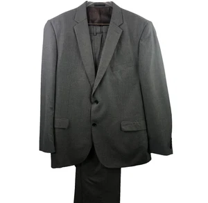 Alexander Julian Anzug Herren Sakko 27x33 Hose 44x31 dunkelgrau gefüttert einmal getragen - Bild 1 von 19