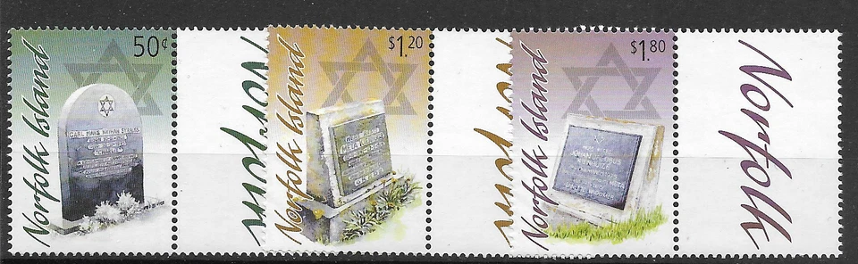 Norfolk Island @ SG1020/22    A Jewish Resting Place  MNH  Nice Priced @Aus.636 - Image 1 of 1