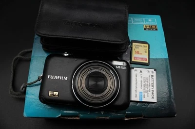 Fujifilm Digital Camera FinePix JX530 14.0MP Black Tested - Image 1 of 4