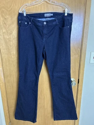 Torrid Jeans Women Size 12T Tall Dark Blue Luxe Slim Boot Denim Western Casual - Image 1 of 4