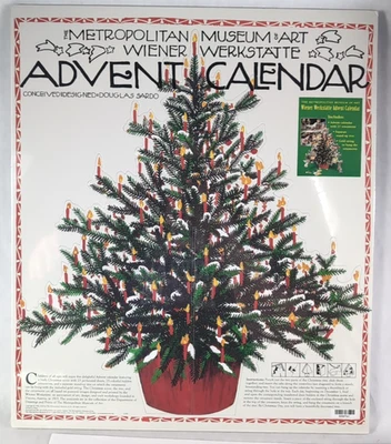 Rare New Sealed 2010 Metropolitan Museum Of Art Wiener Werkstate Advent Calendar - Image 1 of 4