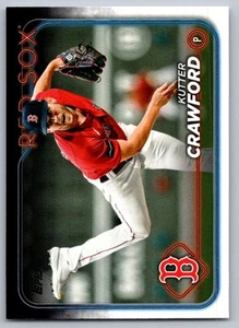 2024 Topps Kutter Crawford Boston Red Sox #316 - Picture 1 of 2