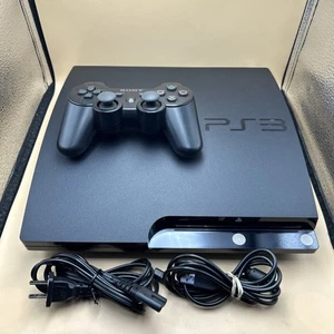 ✅ Sony PlayStation 3 PS3 Slim Console Complete with Original Controller - Picture 1 of 12