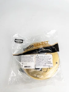 Hubbell Trade SELECT RF506BR Flange and Door Cover, Brass. Brand New Sealed - Picture 1 of 7