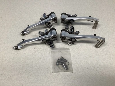 Shimano DEORE XT BR-M739 V-Brakes Front & Rear Set W/Bolts 90’s MTB - Image 1 of 4