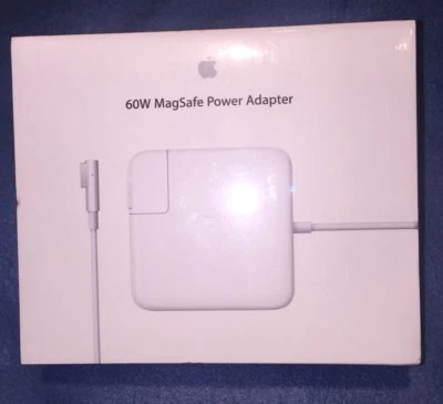 New Apple 60 W MagSafe Power Adaptor Macbook Sealed Box - Image 1 of 4