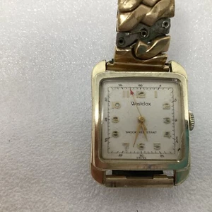 westclox gold plated Watch Running W88 - Picture 1 of 7