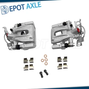 New Rear Brake Calipers w/Bracket Pair 2 For Ford Five Hundred Freestyle Mercury - Picture 1 of 11