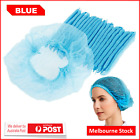 Disposable Hair Net Cap Non Woven Anti Dust Stretch Elastic Work Hat Cover 200x