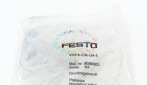 1 Stück Neu im Karton Festo Druckminderventil VRPA-CM-Q4-E 8086003 - Bild 1 von 1