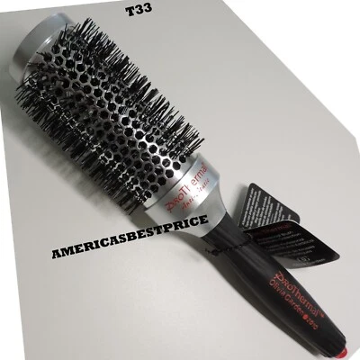 OLIVIA GARDEN PRO THERMAL ANTI-STATIC COLLECTION T33 ROUND HAIR BRUSH 1-1/4 INCH - Image 1 of 4