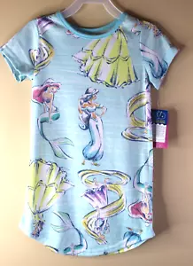 Disney Princess Girls Short Sleeve Pajama Nightgown, Size 4/5, New - Picture 1 of 7