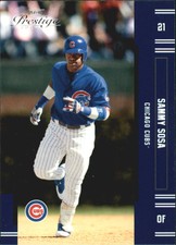 2005 Playoff Prestige Baseball Card #121 Sammy Sosa