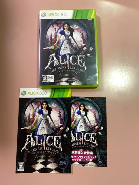 Alice madness retorna (xbox 360) usado xbox 360 jogar jogos para xbox360  jogo de vídeo famicom game console usado caixa de jogo - AliExpress