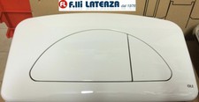 OLI PLACCA DUAL BIANCA PER CASSETTA AD INCASSO DIAMANTE EVO DOPPIO TASTO OLIVER