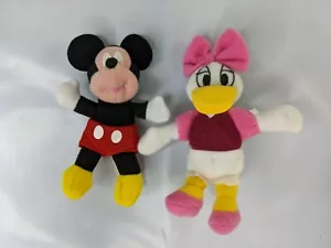 Disney Kelloggs Mini Bohnen Plüsch Mickey Mouse Gänseblümchen Ente Stofftier Spielzeug - Bild 1 von 6
