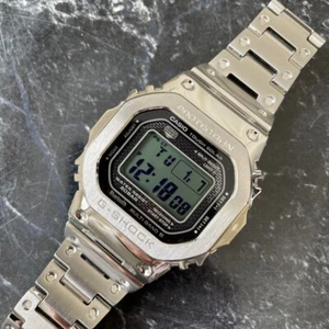 [USED Excellent] Casio G-SHOCK GMW-B5000D-1JF Full Metal Solar Bluetooth SS F/S - Picture 1 of 14