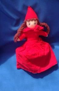 Small Little Red Riding Hood Topsy Turvy Rag Doll Granny & Big Bad Wolf - Picture 1 of 4