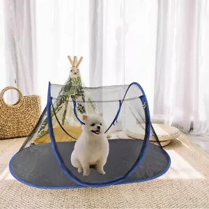Foldable Cat Dog Tent Pop up Pet House Playpen Large Outdoor Exercise Enclosures - Picture 1 of 11