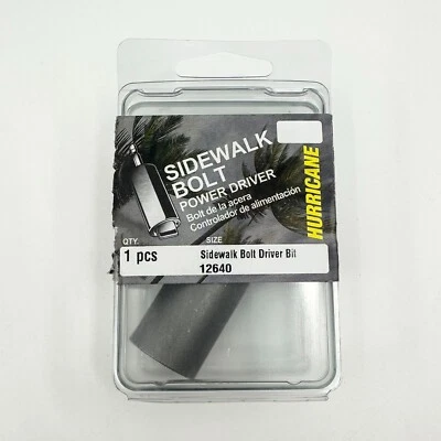 Sidewalk Hurricane Bolt Driver Bit (1 pcs.) OPEN BOX - Image 1 of 2