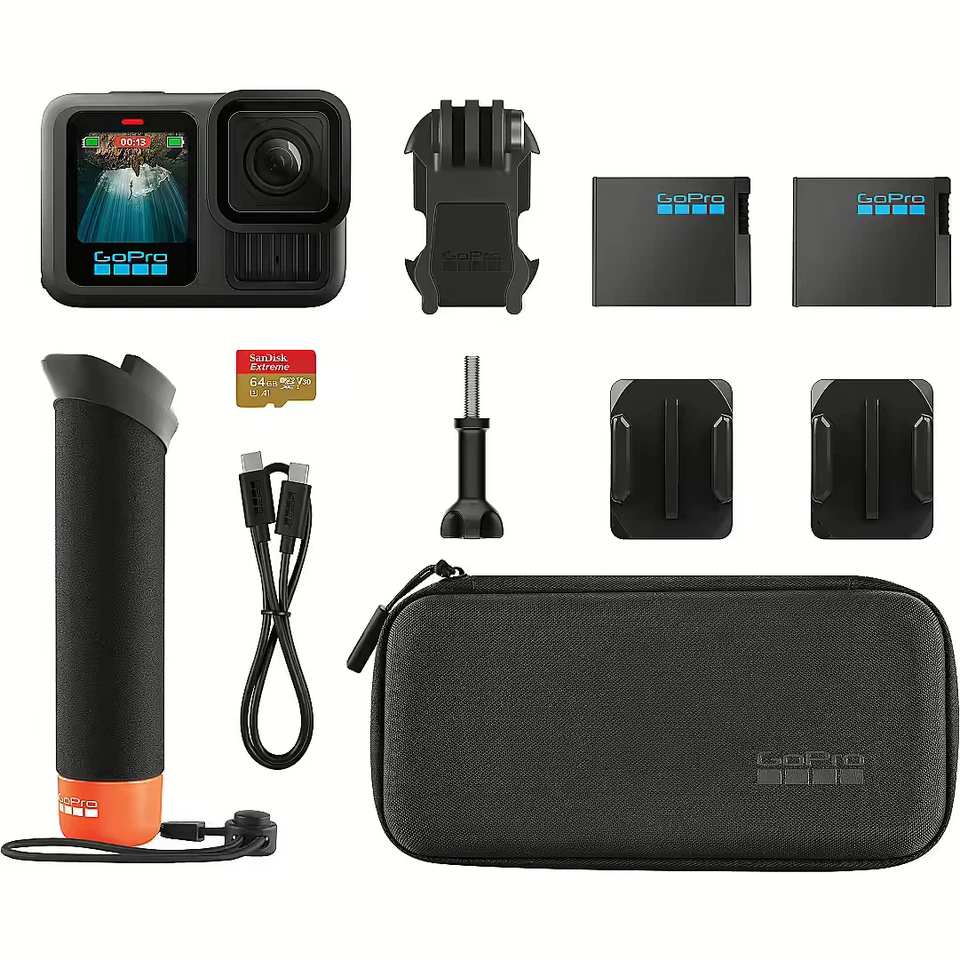 GoPro Hero 13 Bundle Black Action Camera Impermeabile - Immagine 1 di 1