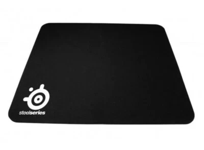 SteelSeries QcK Cloth Gaming Mouse Pad Medium Micro Woven Surface Black 63004 - Image 1 of 3