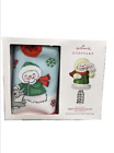 Jupe de Noël miniature copains de neige Hallmark 2022 neuve avec boîte