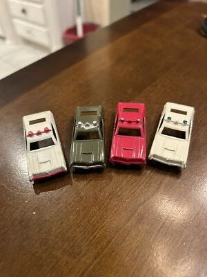 Midgetoy Ford Torino Police Car Lot: Fire Chief, Military Police, 2 X Police - Image 1 of 4