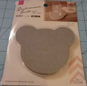 Marca Daiso: Montaña rusa bebida de tierra de diatomeas cabeza de oso gris, nueva, envío gratuito - Imagen 1 de 10