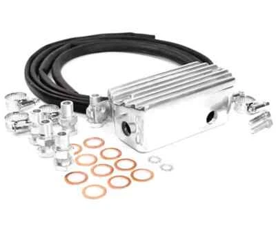 KIT RESPIRADOR DE ACEITE DE ALUMINIO FUNDIDO VW PARA MOTORES HP VW DUNE BUGGY ESCARABAJO BUG BAJA Foto 1 de 2