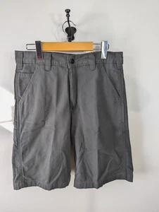 Men's Carhartt Shorts Rugged Flex Relaxed Fit Cargo Grey Size 30 - BS2514-M -New - Bild 1 von 3